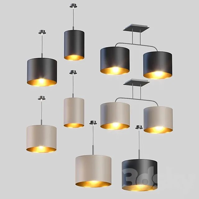 Chandelier Nowodvorski Alice brown 3ds Max