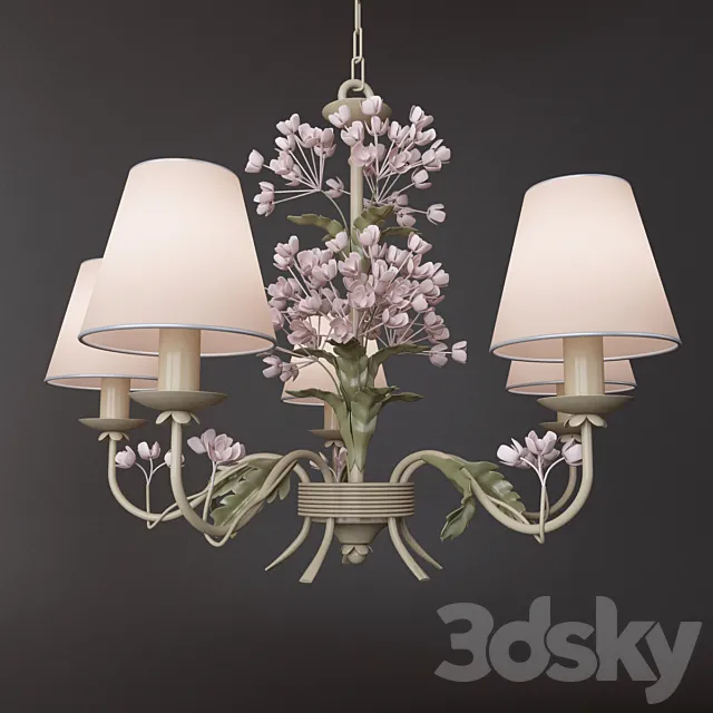 Chandelier ODEON 3ds Max
