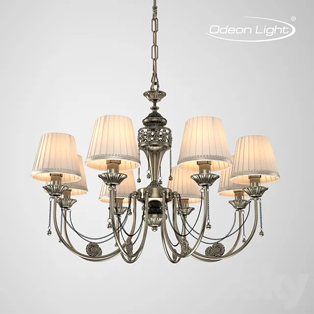 Chandelier Odeon Light 3222_8 IGNESSA 3DS Max Model