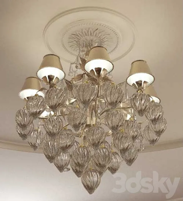 chandelier Patabiumart 3ds Max