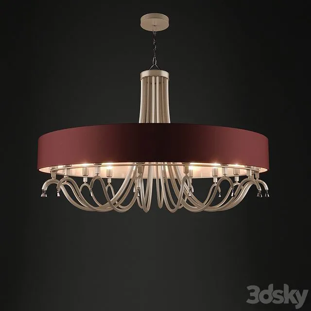 Chandelier PatriciaGarganti Stravagante 3dsMax Model