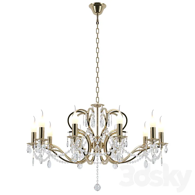 Chandelier Pisani E 1.1.10.601 G 3ds Max