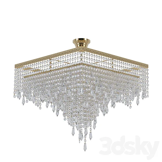 Chandelier Prima E 1.3.50X50.600 G 3ds Max
