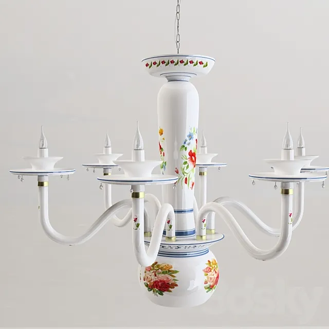 Chandelier Provence 3DS Max Model