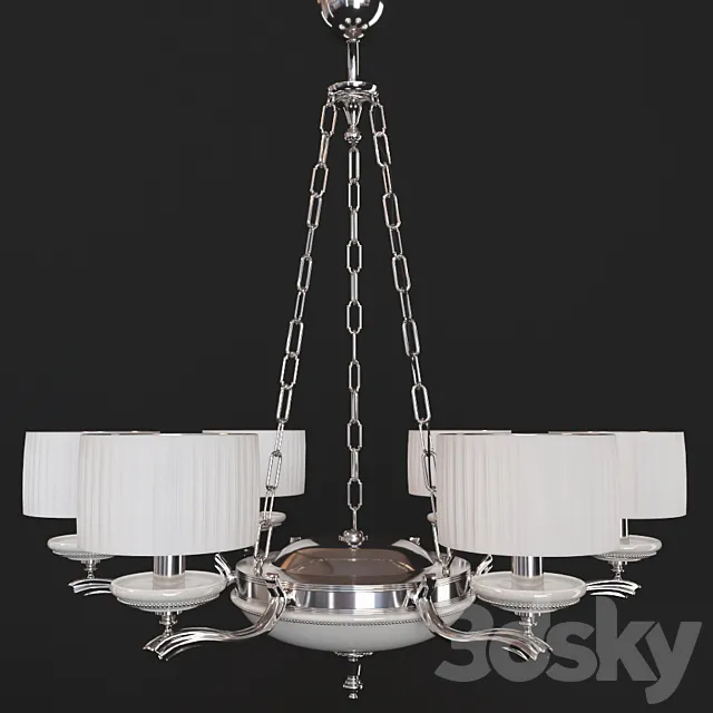 Chandelier Sarri Surprise White 8976515L 3ds Max