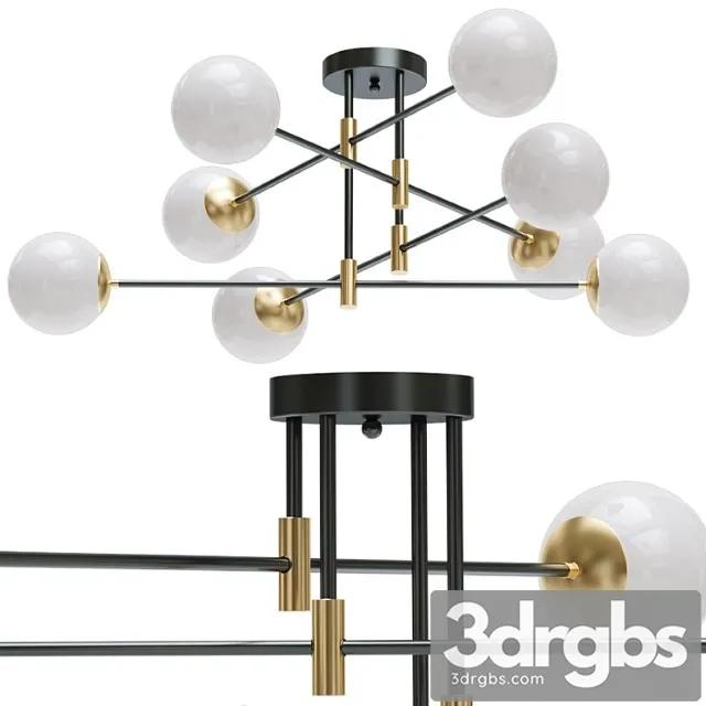 Chandelier satellite semi transparent mount