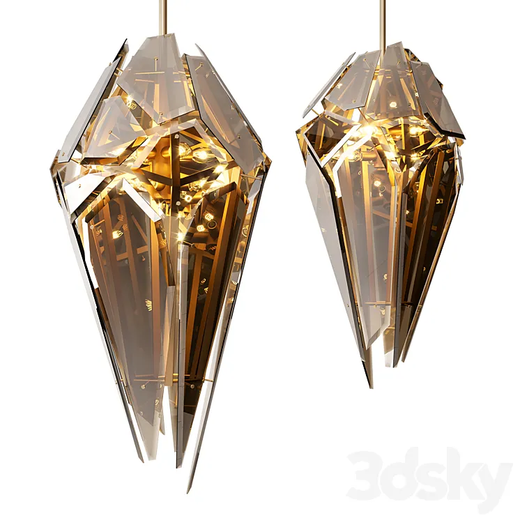 Chandelier shard 3DS Max