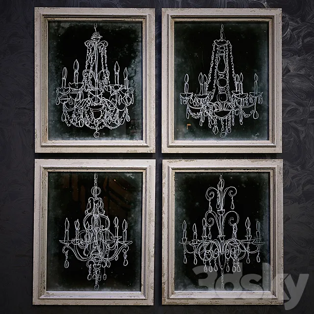 Chandelier Sketches Pictures 3ds Max