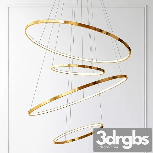 Chandelier Slim Rings 3dsmax Download