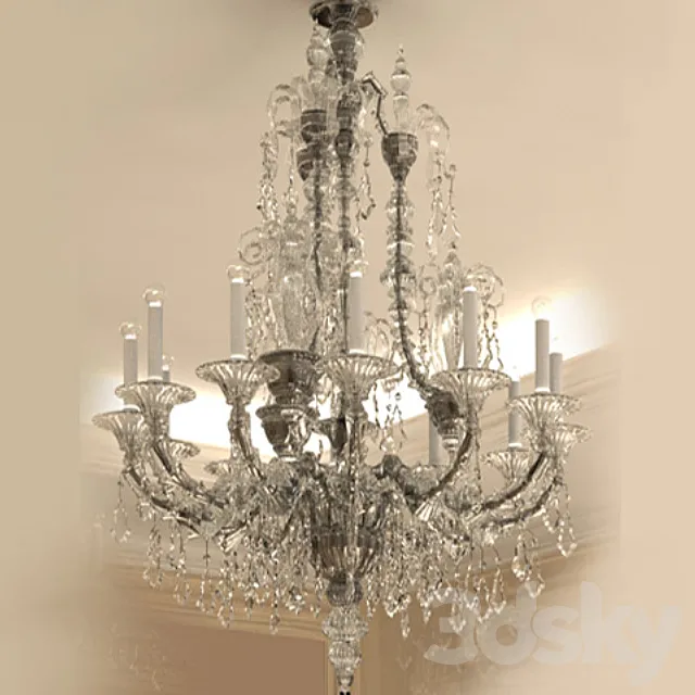 Chandelier solemn 3ds Max