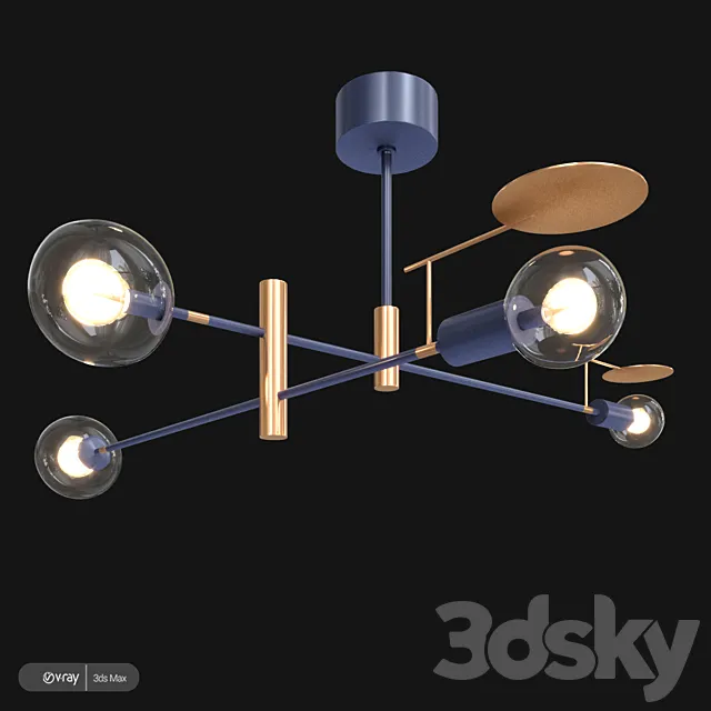 Chandelier SOUM by Romatti 3DSMax File