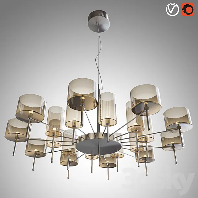 Chandelier SPILLRAY AXO LIGHT 3ds Max