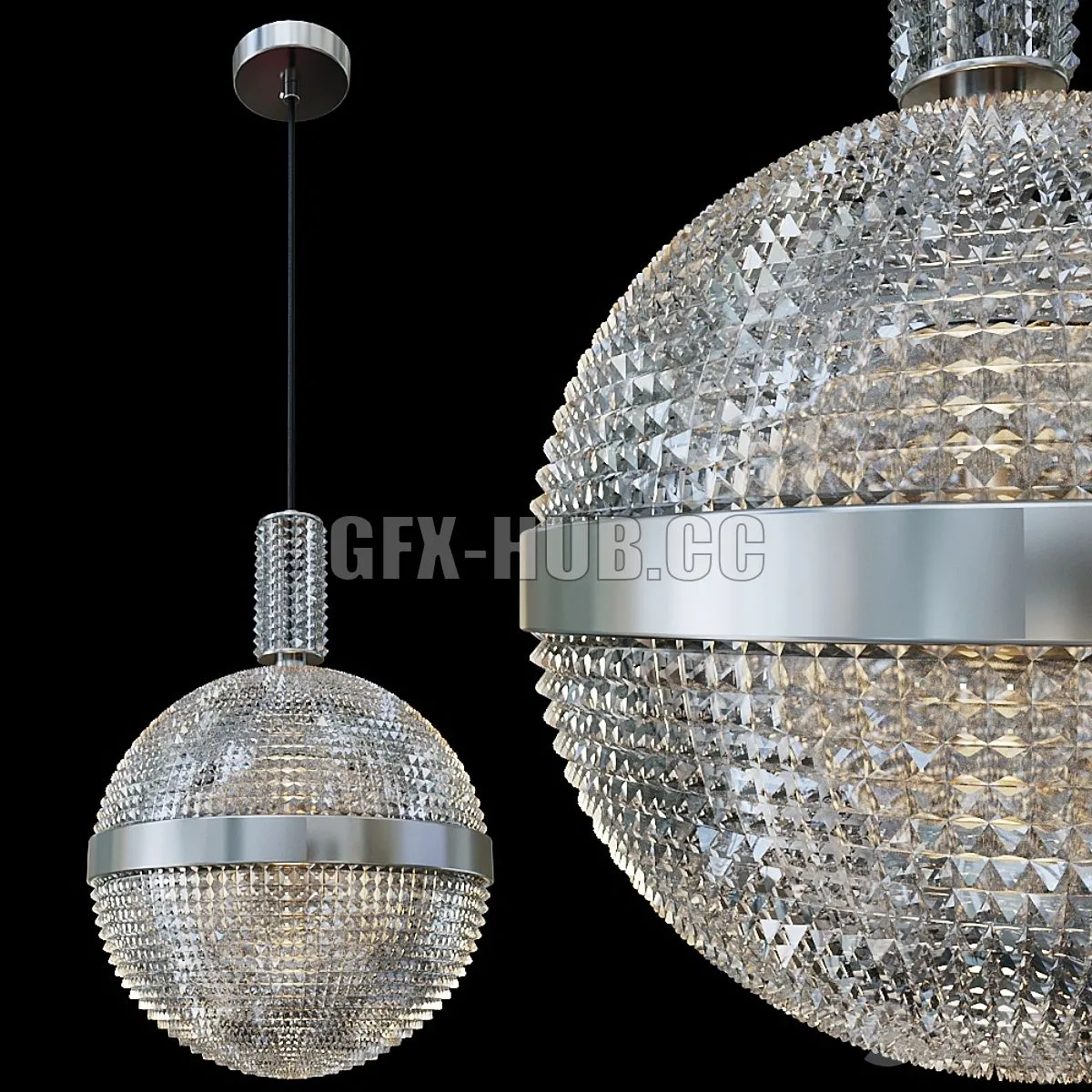 Chandelier Stilfort Rope 2092-03 01P 3dsMax Model