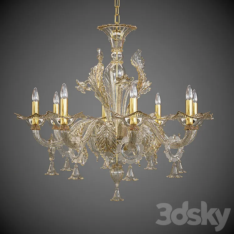 Chandelier Sylcom 3DS Max