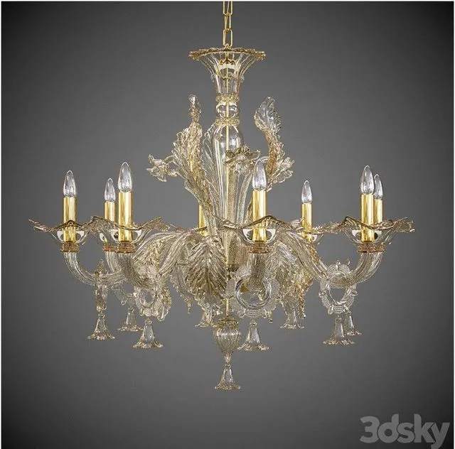 Chandelier Sylcom 3dsMax Model