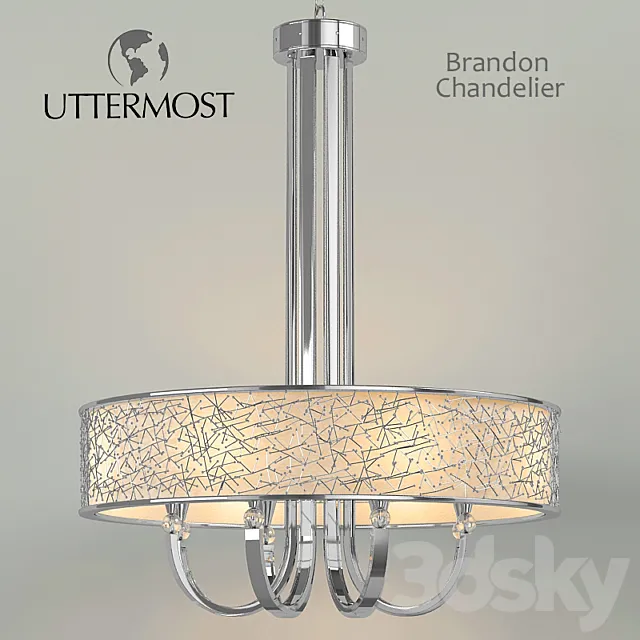 Chandelier Uttermost Brandon 3ds Max