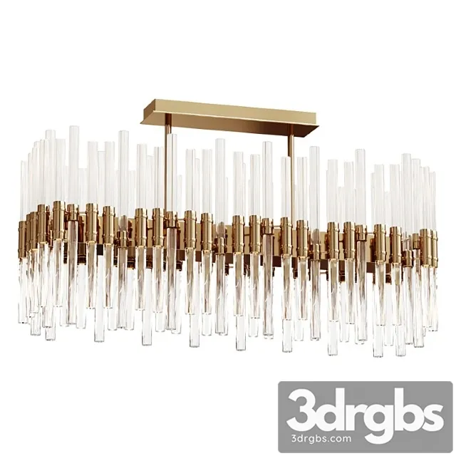 Chandelier verga rectangle lamp