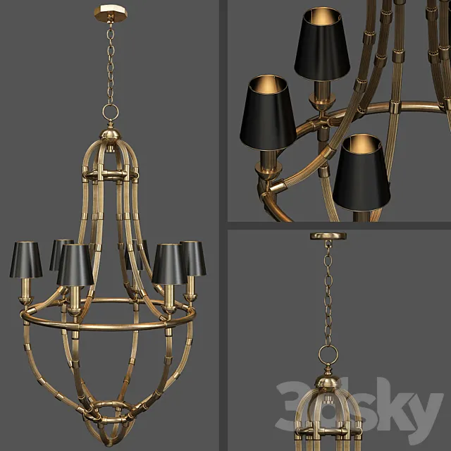 Chandelier_moreaux_l 3DS Max Model