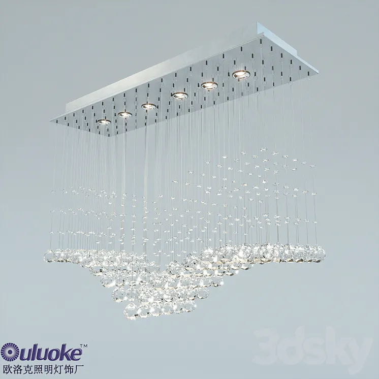 Chandeliers lamp 3DS Max