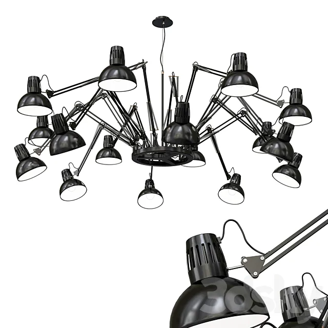 chandelierspider 3DS Max Model