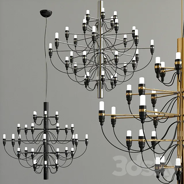 chanderlier 3ds Max