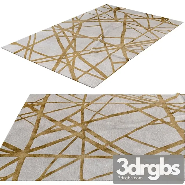 Channels copper rug by kelly wearstler – the rug company 3dsmax Download