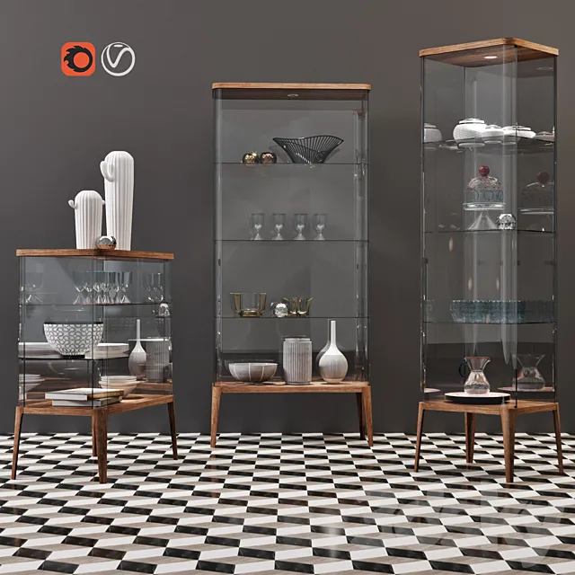 Chantal set 3ds Max