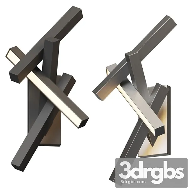 Chaos wall sconce by modern forms