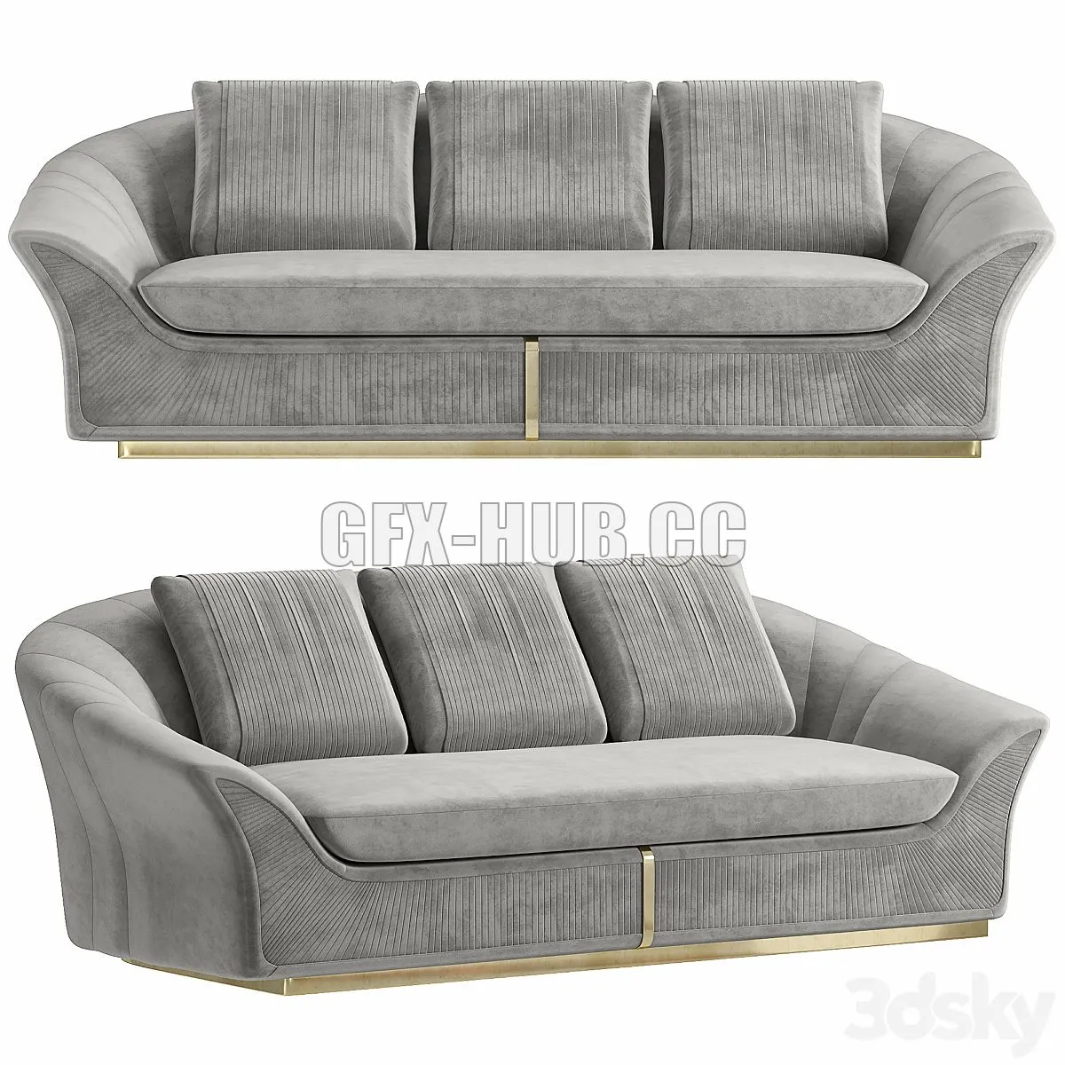 CHARISMA SOFA by Giorgiocollection 3dsMax Model
