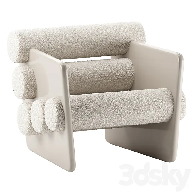 CHARLES | Armchair by ROYAL STRANGER 3DS Max Model