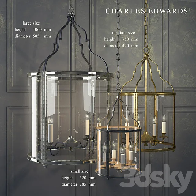 CHARLES EDWARDS – ROUND WHITEHALL 3DS Max Model