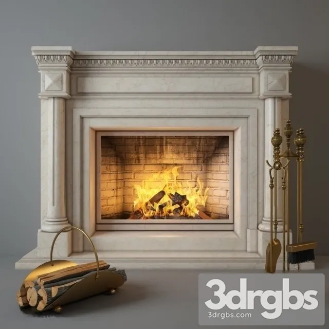 Charlotte Fireplace 3dsmax Download