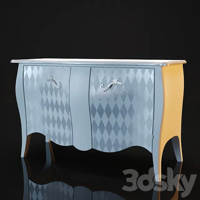 Charm BTC Chest 3ds Max