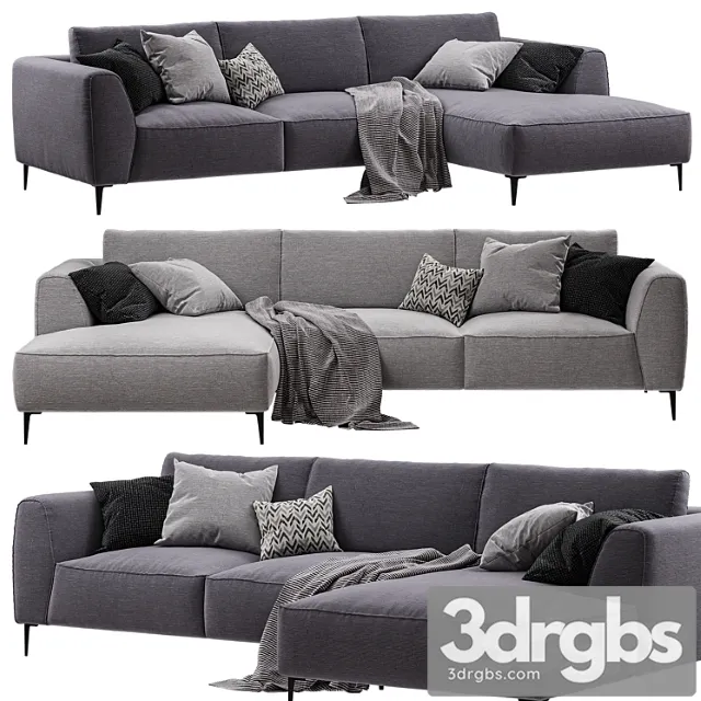 Chateau dax – dudy (corner fabric sofa)