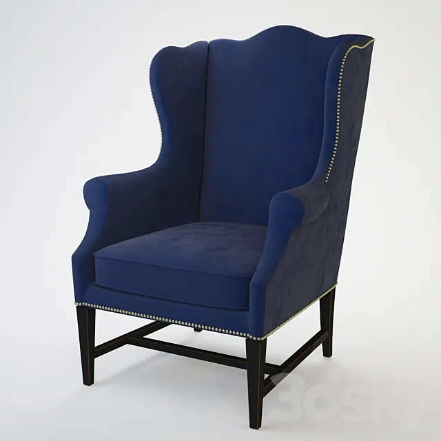Chaucer Wing Chair 3DSMax File