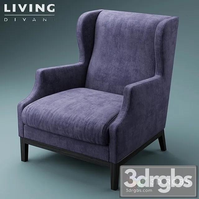 Chauffeuse Living Armchair 3dsmax Download