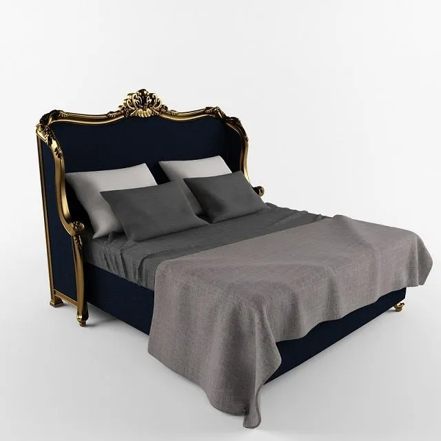 Chelini Bed 3dsMax Model