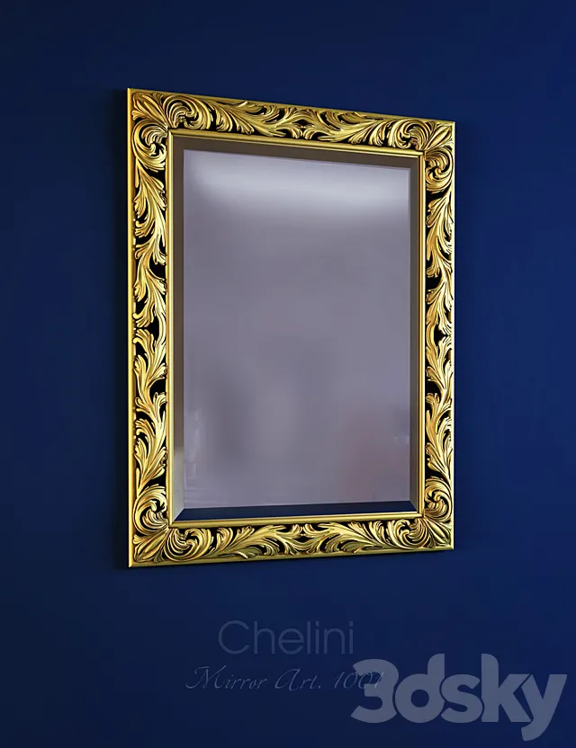 Chelini Mirror Art 1001 3DSMax File