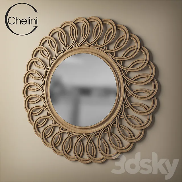 Chelini – Mirror Art 1236 3DS Max Model