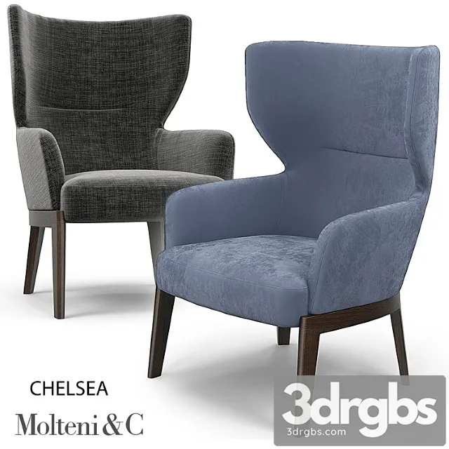 Chelsea Armchair Molteni 3dsmax Download