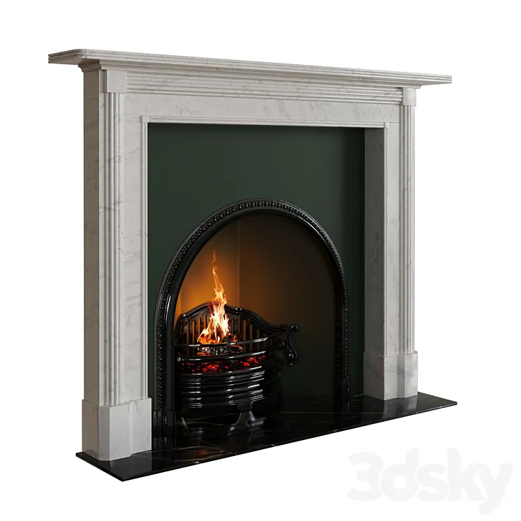 Chesneys The Albany Fireplace 3DS Max