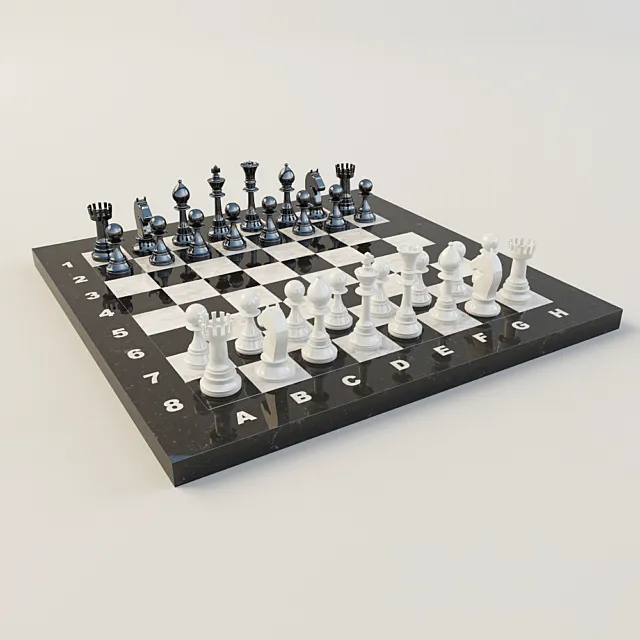 Chess 3DS Max Model