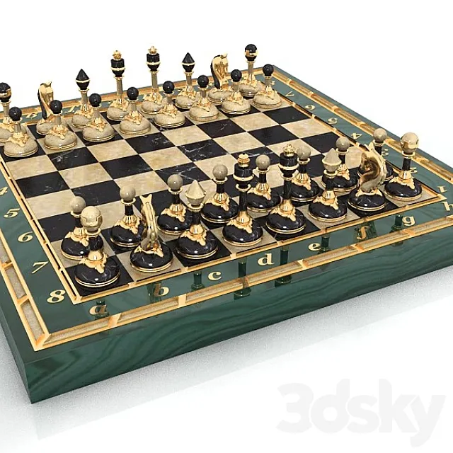 chess 3DSMax File