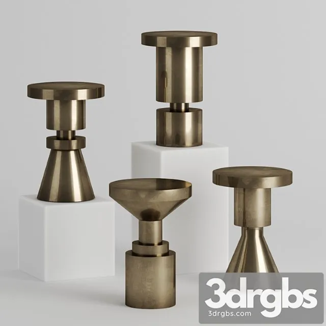 Chess piece stools by anna karlin
