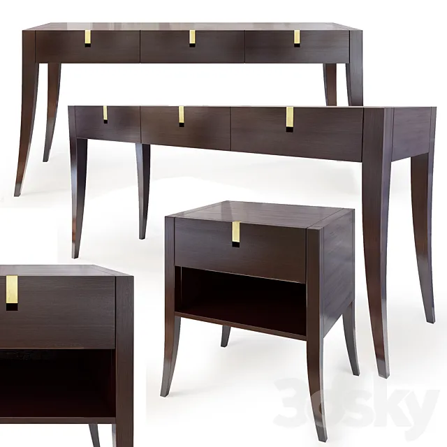 Chest _ console and dresser Jubilee. Selva. Nightstand dresser 3DSMax File