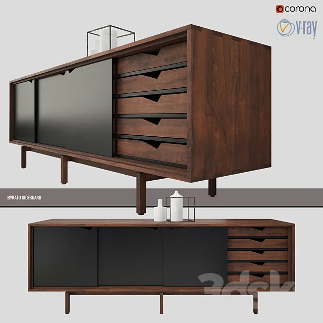 Chest BYKATO SIDEBOARD 3DSMax File