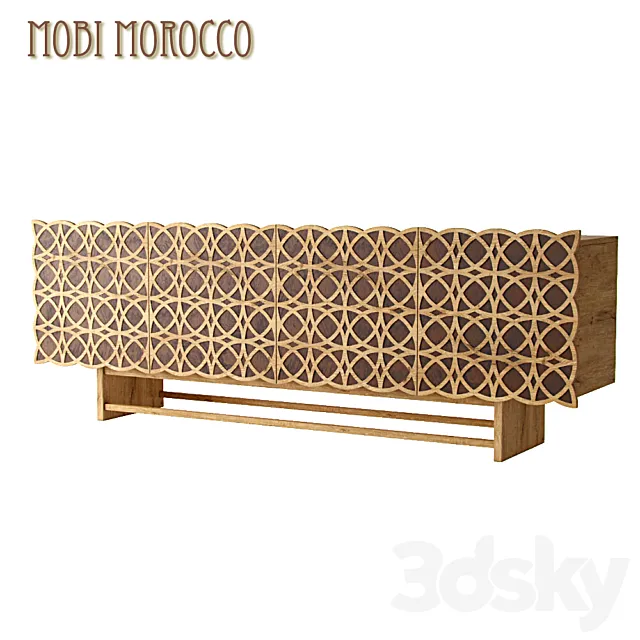 Chest Mobi Morocco 3ds Max