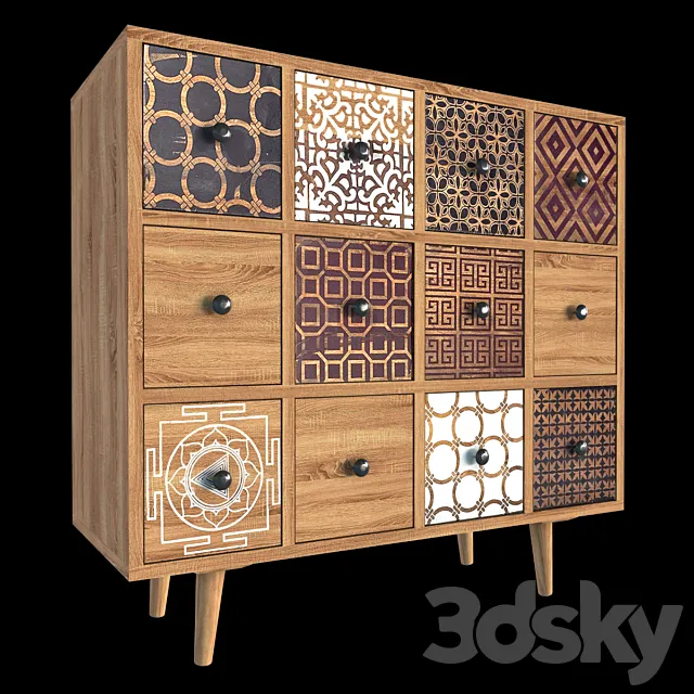 Chest of drawers 2 3DSMax File