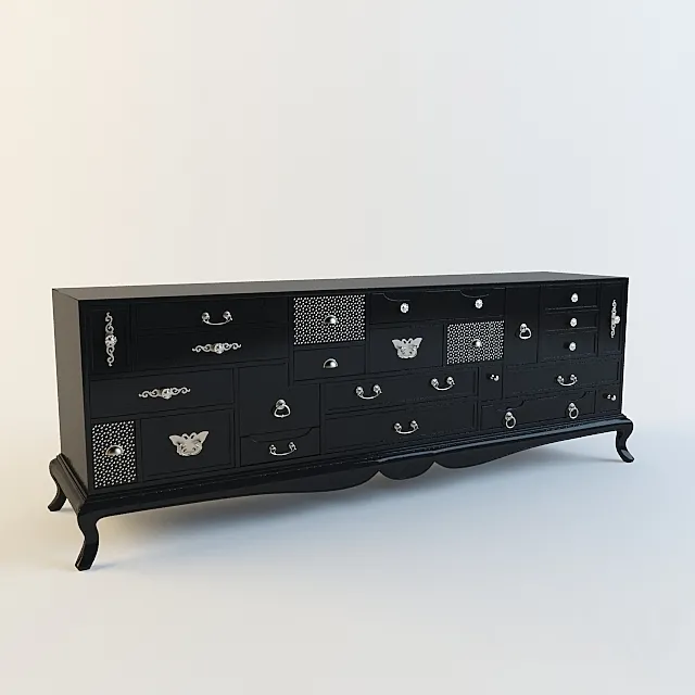 chest of drawers 3DS Max Model