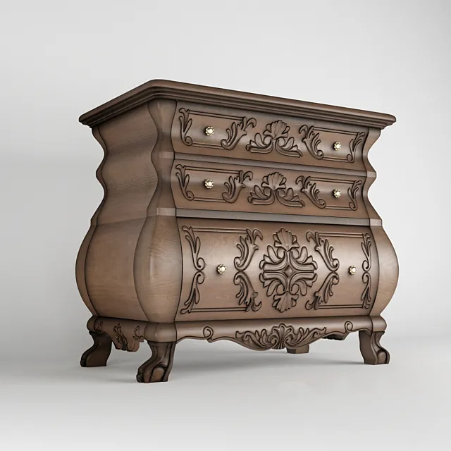 chest of drawers 3DS Max Model